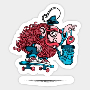 Skateboard II Sticker